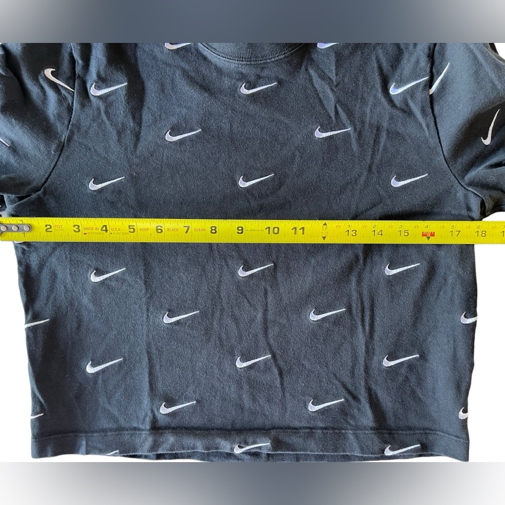 NikeLab All Over Swoosh Logo Shirt, Women’s Medium - Picture 3 of 8